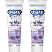 Oral-B 3D White geavanceerde tandpasta luxe perfectie 2 x 75 ml