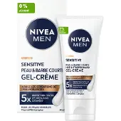 Nivea Men Sensitive Gelcrème Gezicht & Baard 50 ml Gel