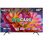 Metz 60 Inch UHD Smart TV MUF7000Z, HDR10, Dolby Audio, MEMC, S AI Engine, Oogbescherming 3.0, Drievoudige Tuner