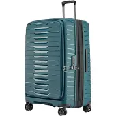 Stratic Novium 4 wielen Trolley L 75 cm met uitbreidingsplooi petrol