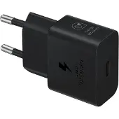 Samsung Originele 25W Power Efficiency Adapter USB-C Adapter - Zonder kabel - Zwart