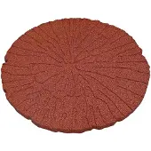 vidaXL - Stapsteen - 6 - st - Rood - Ø - 45 - x - 1,8 - cm - Rubber