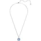 Swarovski Ketting 'MILLENIA' lichtblauw / zilver