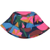 Danefæ Spicy Pink geo Fleur regenhoed / Bucket Hat van Danefae
