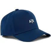 Armani Exchange Heren Cap marine merk (OSFA), Casual, Katoen, Marineblauw 954112CC571UB096