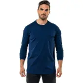 Chaud Devant T-shirt Valenta Ufx Navy Ls | Maat: L