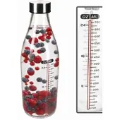 MamboCat FLASCHE ORGANIC 1L met deksel & schaal van glas – 67364