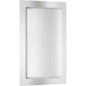 LCD LED-wandlamp buiten Luis, alu / grijs / zink, Roestvrij staal, Modern, LED wandlamp buiten