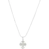 Pilgrim - DAGMAR Pendant Necklace - Silver Plated - 38 cm + 9 cm Extender