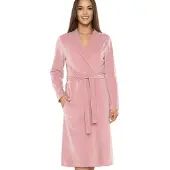 Vivisence Badjas lang '5022' pink