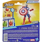 Marvel ActionVerse Captain America Actiefiguur & Accessoires, 4.5-Inch (11.4 CM) Speelgoed