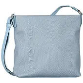 Tom Tailor - TTROSA S schoudertas in canvas look - Maat ONESIZE - mid blue