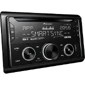 Pioneer FH-S820DABAN CD/USB/AUX/Bluetooth 2-DIN autoradio + antenne.
