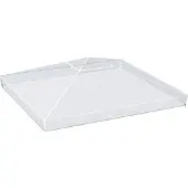 Outsunny Abdeckung für Pavillon Kunststoff Transparent
