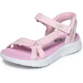 SKECHERS Sandalen 'GO WALK FLEX SANDAL-LOTS OF S' lichtroze