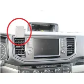 Brodit ProClip VW Crafter (Bj. 17-21) / MAN TGE (Bj. 19-21) Telefoonhouder voor in de auto Bevestigingswijze (auto): Ventilatierooster
