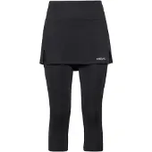 Head Racket Club Skirt Zwart S Vrouw