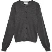 Vero Moda Gebreid vest 'AWCara' antraciet