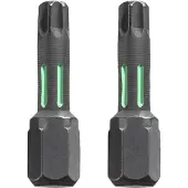 Kwb schroefbit T40 - Torx 40 - Torsion - Lengte 25 mm - 1/4" schacht - 122240 - 2 stuks