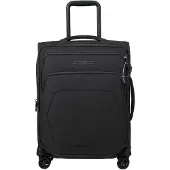 Samsonite Spark Sng Eco 4 wielen Cabinewagen 55 cm met uitbreidingsplooi zwart