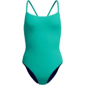 Speedo Solid Racerback Swimsuit Groen L Vrouw