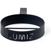 Lumiz Muurring Zwart D 12 H 8 Cm