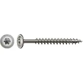 Spax 0257000800805 R 88193 m.Spitze/T-STAR TG Houtschroef 8 mm 80 mm T-STAR plus RVS A2 50 stuk(s)