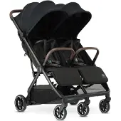 Deryan Luxe Rolo X2 V2 Duo Buggy - Compacte Dubbele Buggy - Zwart