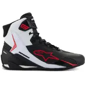 Alpinestars Faster 4, schoenen ,Zwart/Wit/Rood ,12.5 US