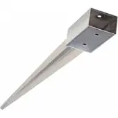 Intergard Paalhouder RVS voor tuinschermen 71/750mm