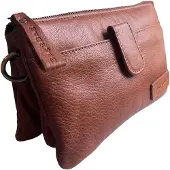 Bag2Bag Schoudertas / Clutch / Portemonnee Dover Cognac