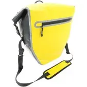 Beck DRY Large waterdichte fietstas Kleur: geel