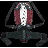 Alpinestars Nucleon Plasma rugprotector Zwart/Wit/Rood S Mannen