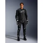 Alpinestars Missile V3 Leren Combibroek Zwart/Wit 58 Mannen