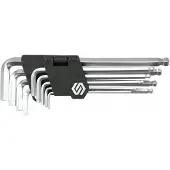 VOREL -Inbussleutels-2,5-10-mm-9-st