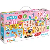 Czuczu - Cijfers Puzzel - 40 Stuks - Educatief - Voor Kleuters