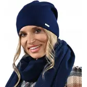 Alur V3 - Dames Wintermuts - Beanie - Gevoerd - Blauw