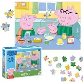 Dodo Puzzel Peppa Pig: Samen koken, 60 stukjes