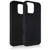 Beline Silicone Serie - iPhone 16 Pro Max Etui - Zwart - Luchtkussen - Elegantie Bescherming