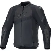 Alpinestars T-GP Plus R V4 Airflow, stoffen jas ,zwart/zwart ,M