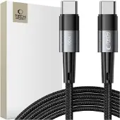 TechProtection - ULTRABOOST - TYPE-C KABEL PD60W/3A 200CM GRIJS