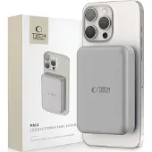 Tech-Protect PB11 Lifemag Magsafe Powerbank 10000mAh, titaniumkleur