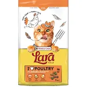 Versele-Laga Lara Adult kip met kalkoen kattenvoer 2 x 7 kg