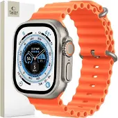 Tech-Protect Oceaan Apple Watch Ultra 49 / 46 / 45 / 44 Mm Bandje Oranje
