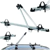 Hakr Dakdrager fietsendrager SPEED ALU aluminium zilver + slot