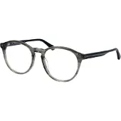 Hackett HEK1299 50/17/145 Bril Grosse kristal hoorn Acetaat MAN HEK1299