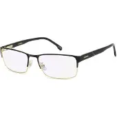 Carrera C FLEX 17/G 57/18/150 Zwart goud Metalen monturen MAN C FLEX 17/G