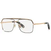 Philipp Plein VPP085M 58/14/145 Glazen in glanzend roségoud met gekleurde delen Metaal MAN VPP085M
