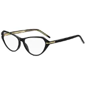 HUGO BOSS BOSS 1657 56/15/140 Zwarte Acetaat monturen VROUW BOSS 1657