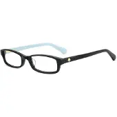 Kate spade ELISABETH/3 49/17/135 Zwarte Acetaat monturen VROUW ELISABETH/3